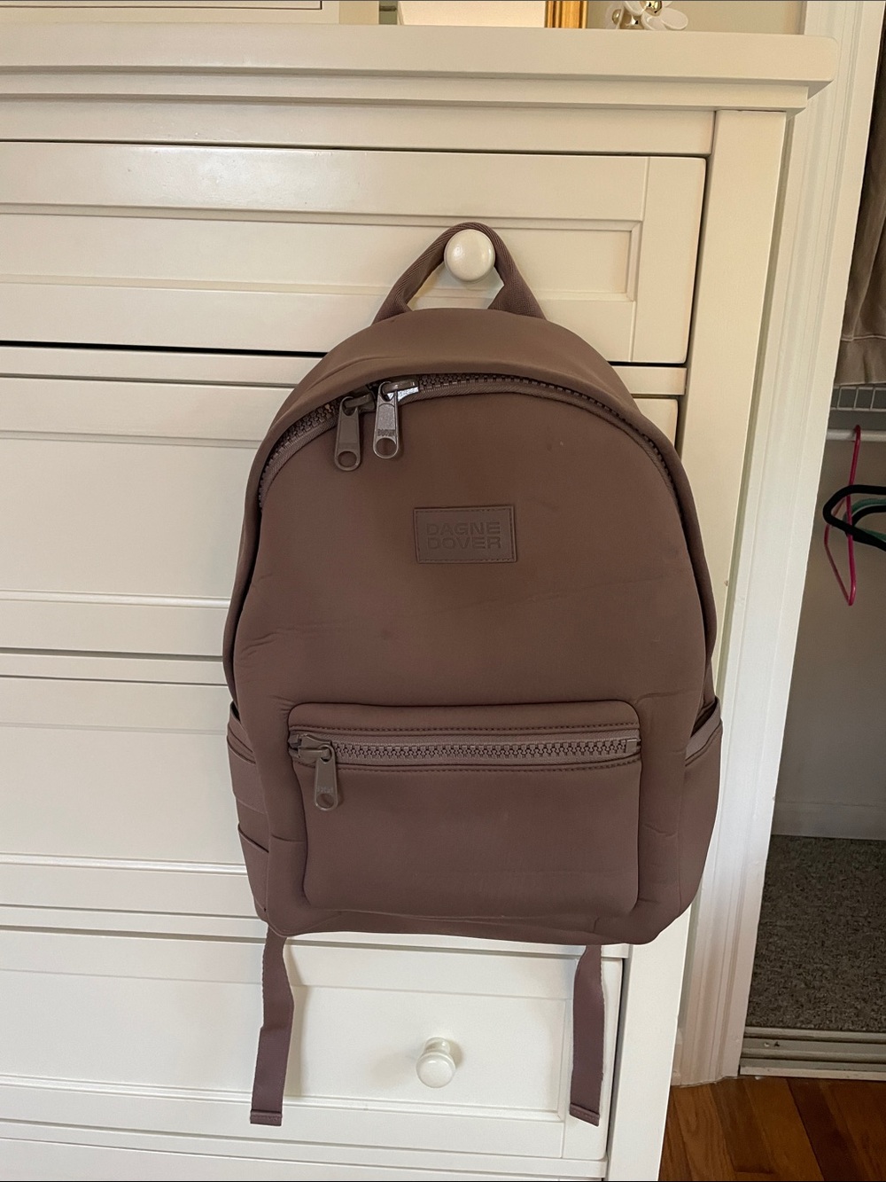 Dagne Dover Medium Backpack in Dune
